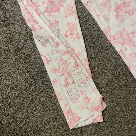 NEW PINK X LOVESHACKFANCY WIDE-LEG SWEATPANT - Picture 6 of 9